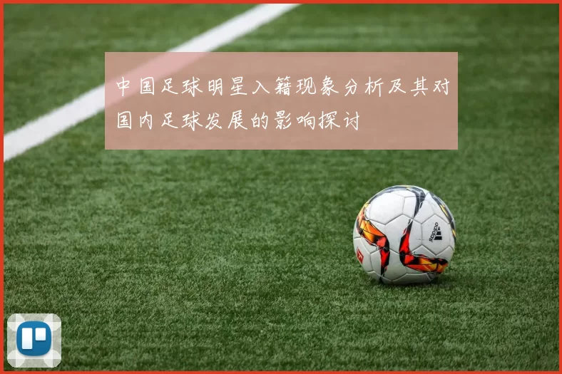 中国足球明星入籍现象分析及其对国内足球发展的影响探讨